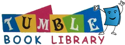 Tumble Book Library logo.