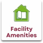 Text description: facility amenities.