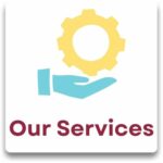 Text description: our services.